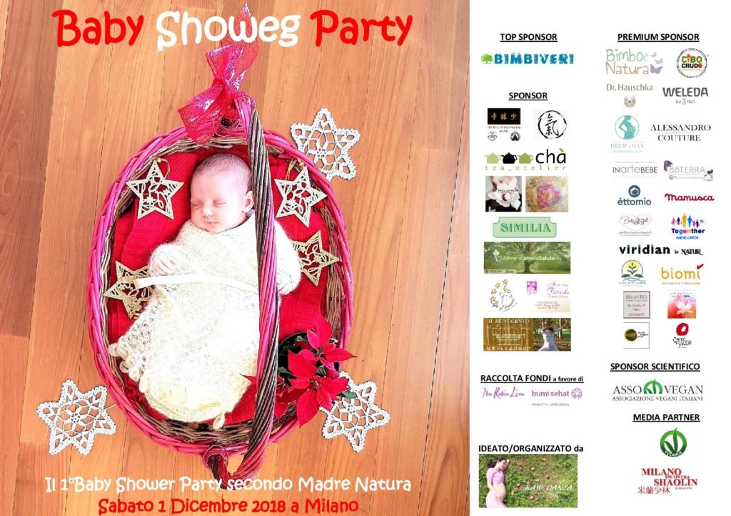 Baby Showeg Party secondo Madre Natura 1°Edizione 2018 - locandina