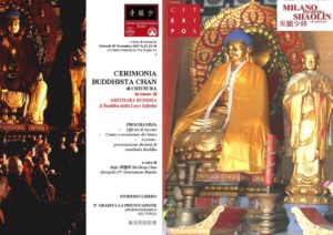 CERIMONIA BUDDHISTA CHAN -CHIUSURA MiS 2017