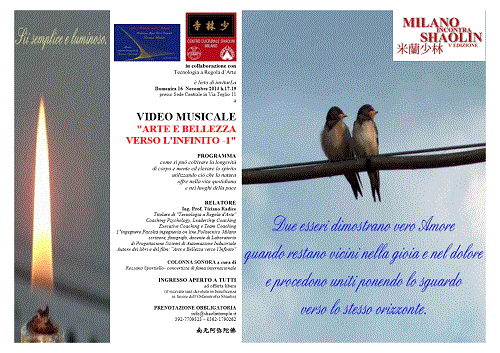 VIDEO MUSICALE - ARTE & BELLEZZA 1 - MiS 2014