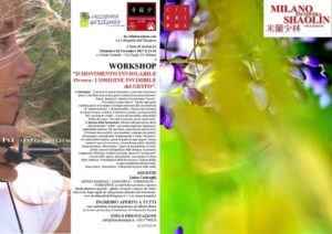 WORKSHOP - Il movimento inviolabile del gesto - MiS 2017