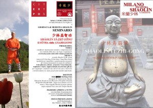 SEMINARIO-SHAOLIN QI-GONG ANTI-CANCRO -- MiS 2015