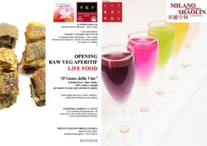 OPENING RAW VEG - Opening Aperitif - MIS 2017 -